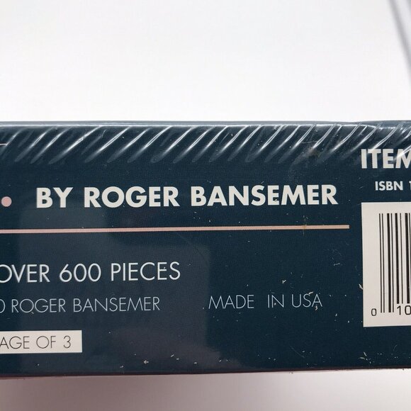 Vintage USA Lighthouse Jigsaw Puzzle 600+ Pieces America Ocean New Sealed READ - Picture 6 of 8